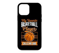 Mon Joueur de Basket-Ball préféré m'appelle Papa Famille Assortie Coque pour iPhone 12 Mini