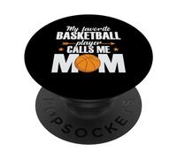 Mon Joueur de Basket préféré m'appelle Maman PopSockets PopGrip Adhésif