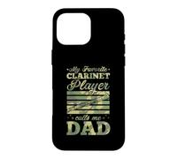 Mon Joueur de Clarinette préféré m'appelle Papa Coque pour iPhone 16 Pro Max