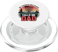 Mon Joueur De Disc Golf Préféré m'appelle Papa Fier PopSockets PopGrip pour MagSafe