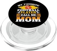Mon Joueur de Football préféré m'appelle Maman PopSockets PopGrip pour MagSafe