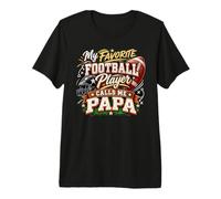 Mon Joueur de Football préféré m'appelle Papa T-Shirt Haut de Gamme