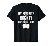 Mon Joueur de Hockey préféré m'appelle Papa de Hockey T-Shirt