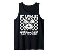 Mon joueur de volleyball préféré m'appelle maman de volleyball Débardeur