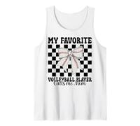 Mon joueur de volleyball préféré m'appelle maman Débardeur