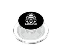 Mon joug est Facile et Mon fardeau est léger, croyant en Jésus-Christ PopSockets PopGrip pour MagSafe
