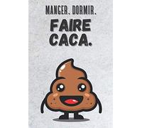 Mon journal: carnet de notes humoristique sur le thème du caca, parfait pour enfants et adultes