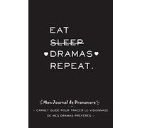 Mon Journal de Dramavore: Carnet de Suivi de vos K-Dramas et autres Séries Asiatiques préférées, Cahier à compléter pour tracer le visionnage de vos ... Coréens, Japonais, Chinois, Thailandais...)