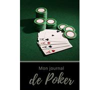 Mon journal de Poker: Journal de Poker: Carnet de Notes pour joueurs de Poker - Pour joueurs passionnés de Poker - 122 pages - Idée de cadeau pour joueurs de poker
