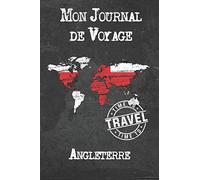 Mon Journal de Voyage Angleterre: 6x9 Carnet de voyage I Journal de voyage avec instructions, Checklists et Bucketlists, cadeau parfait pour votre séjour à Angleterre et pour chaque voyageur.