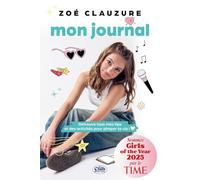 Mon journal - de Zoé Clauzure, nommée Girls of the Year 2025 par le Time