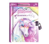 Mon journal intime Licornes + 1 cadenas + 1 stylo a encre p - Play Bac Éditions - Play Bac Eds - Boîte ou accessoire - Papeterie