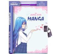 Mon Journal Intime Manga - Avec 1 Stylo Pailleté