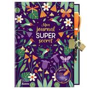 Auzou Carnet Mon carnet secret Sara Nicely – avec stylo encre invisible, cadenas