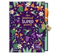 Auzou Carnet Mon carnet secret Sara Nicely – avec stylo encre invisible, cadenas