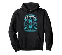 Mon Kayak est Mon Endroit Heureux où Vous n'êtes Pas invité Sweat à Capuche