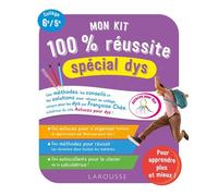 Mon kit 100 % réussite spécial dys au collège (+ autocollants) - Françoise Chée - Larousse - broché - Scolaire / Universitaire
