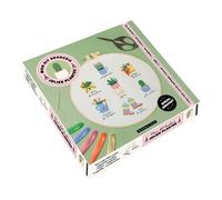 Mon kit broderie - Jolies plantes + accessoires - Collectif - Dessain Et Tolra - Coffret - Jeux livres objets