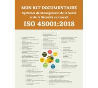 MON KIT DOCUMENTAIRE ISO 45001:2018 Systèmes de Management de la Santé et de la Sécurité au travail: Préétabli par chapitres selon la norme ISO ... nécessaire à la mise en place d'un SMS&ST