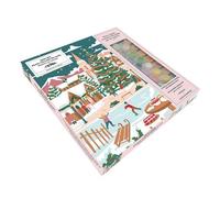 Mon kit : Le petit village de Noël peinture au numéro - + accessoires - Collectif - Dessain Et Tolra - Jeux livres objets