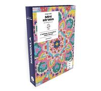Mon kit mini strass Mandala 1 tableau + 2000 mini-strass + - Collectif - Marabout - Boîte ou accessoire - Jeux livres objets