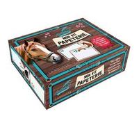 Larousse Kit papeterie Mon Kit Au Galop Passion équitation – Coffret 48 cartes et 24 enveloppes