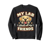 Mon Labrador Vole Tous Mes Amis, Funny Labrador Sweatshirt