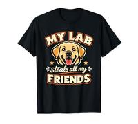 Mon Labrador Vole Tous Mes Amis, Funny Labrador T-Shirt