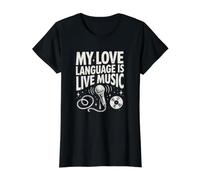 Mon langage d'amour, C'est de la Musique en Direct T-Shirt Graphique avec Valeur