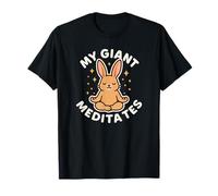 Mon Lapin géant médite de façon drôle et Mignonne T-Shirt