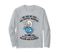 Mon lit et Moi Sommes mariés et Nous Avons 2 Enfants nommés Duck Manche Longue
