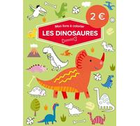 Mon livre à colorier - Les dinosaures