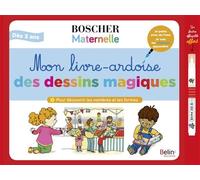 Mon livre-ardoise des dessins magiques - Pour découvrir les nombres et les formes - Mélanie Roubineau - Belin Éducation - cartonné - Scolaire / Universitaire