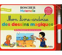Mon livre-ardoise des dessins magiques - Pour découvrir les sons et les lettres