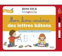 Mon livre-ardoise des lettres bâtons