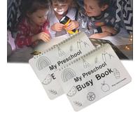 Mon livre d'activités préscolaire, activités d'apprentissage préscolaire, autocollants pour livre d'activités préscolaires, jouets pour cahier d'exercices (2 Set)