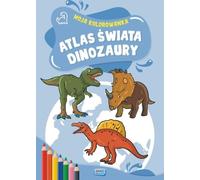 Mon livre de coloriage. Atlas du monde. Dinosaures