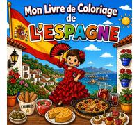 Mon livre de coloriage de l'Espagne