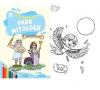Mon livre de coloriage. Parc de la mythologie