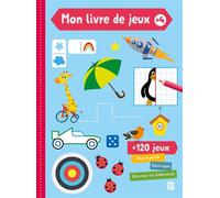 Mon livre de jeux 4+ - Collectif - Le Ballon Eds - broché - Livre-jeu