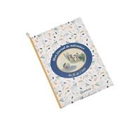 Mon livre de naissance - Au Fil de L'eau - Blanc, bleu et caramel