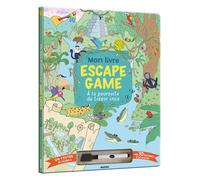 Mon livre escape game + 1 feu - Candela Ferrandez - Auzou Philippe Eds - cartonné - Livre-jeu