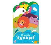 Mon livre farandole - Dans la savane - Léo Righini-Fleur - Albin Michel Jeunesse - cartonné - Album éveil dès la naissance
