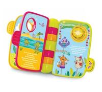 Mon Livre interactif enchante 4 comptines, Version FR - Livre Parlant et Musical Bebe 6/36 Mois - Jouet 1er Age - Carte Animaux