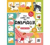 Mon livre-jeu des animaux - Les ani'doux - 5 jeux avec pions inclus Mad Pillow (Illustration), Collectif (Auteur)