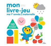 Mon livre-jeu : Ma première année de maternelle – Avec 120 autocollants en mousse – Milan