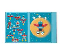 Mon Livre Magnétique de l?Espace ? Crée et assemble tes vaisseaux spatiaux multicolor TU