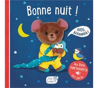 Mon livre marionnette qui parle - Bonne nuit ! - Collectif - 1 2 3 Soleil - broché - Album éveil dès la naissance