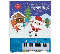 Mon livre piano - mes plus belles comptines de noel