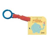 Mon Livre-poussette - Les animaux de la savane Julie Mercier (Illustration)